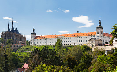 Город Кутна Гора в Чехии