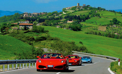 Италия. Путешествие за рулем Ferrari