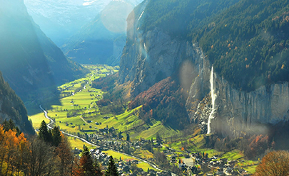 Интерлакен + Долина водопадов в Швейцарии