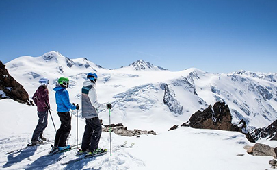 Питцтальский ледник открыт для зимнего катания!