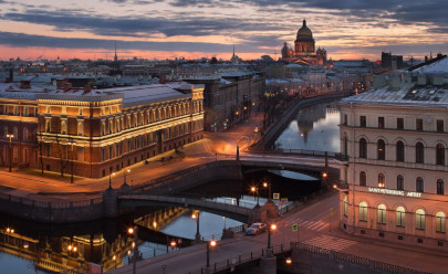 Большая обзорная по городу + теплоходная прогулка по рекам и каналам в Российской Федерации
