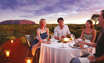 Ужин "Звуки Тишины" в Австралии